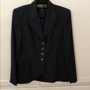 VTG 💯 SILK Starington by night blazer